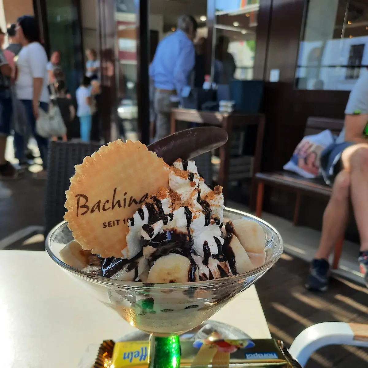 Schokobananen Becher