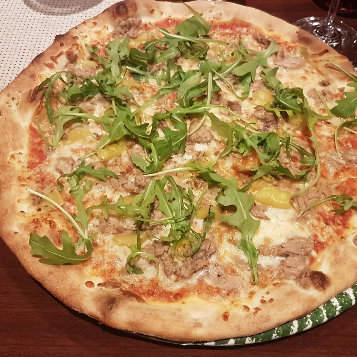 Tonno Pizza E Rucola