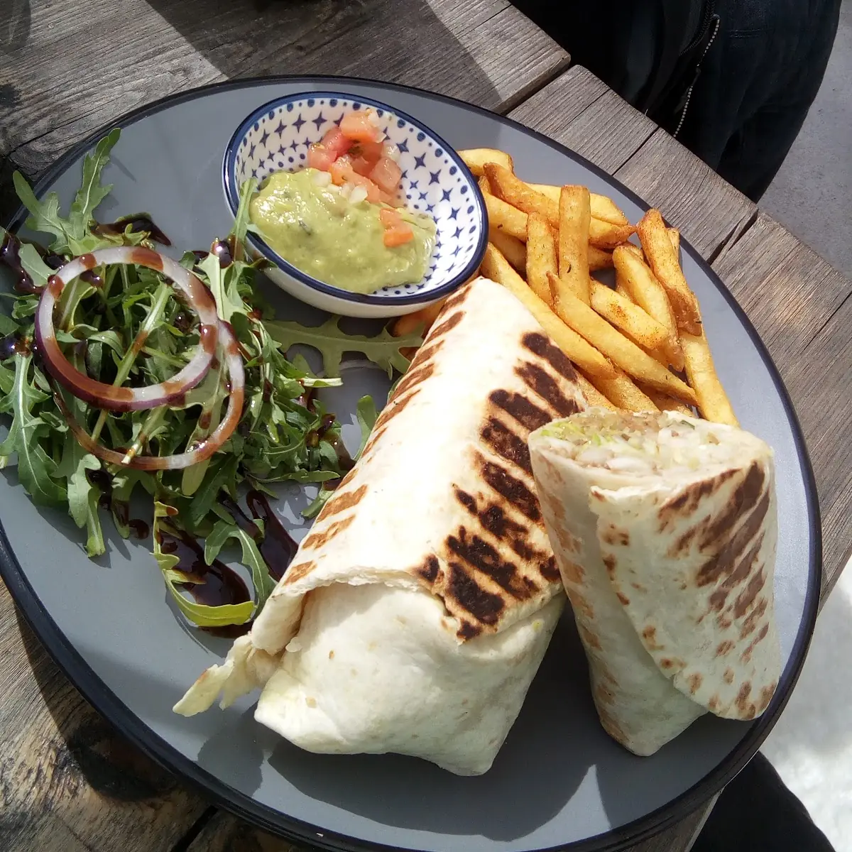 Rolle Mit Falafel Bällchen