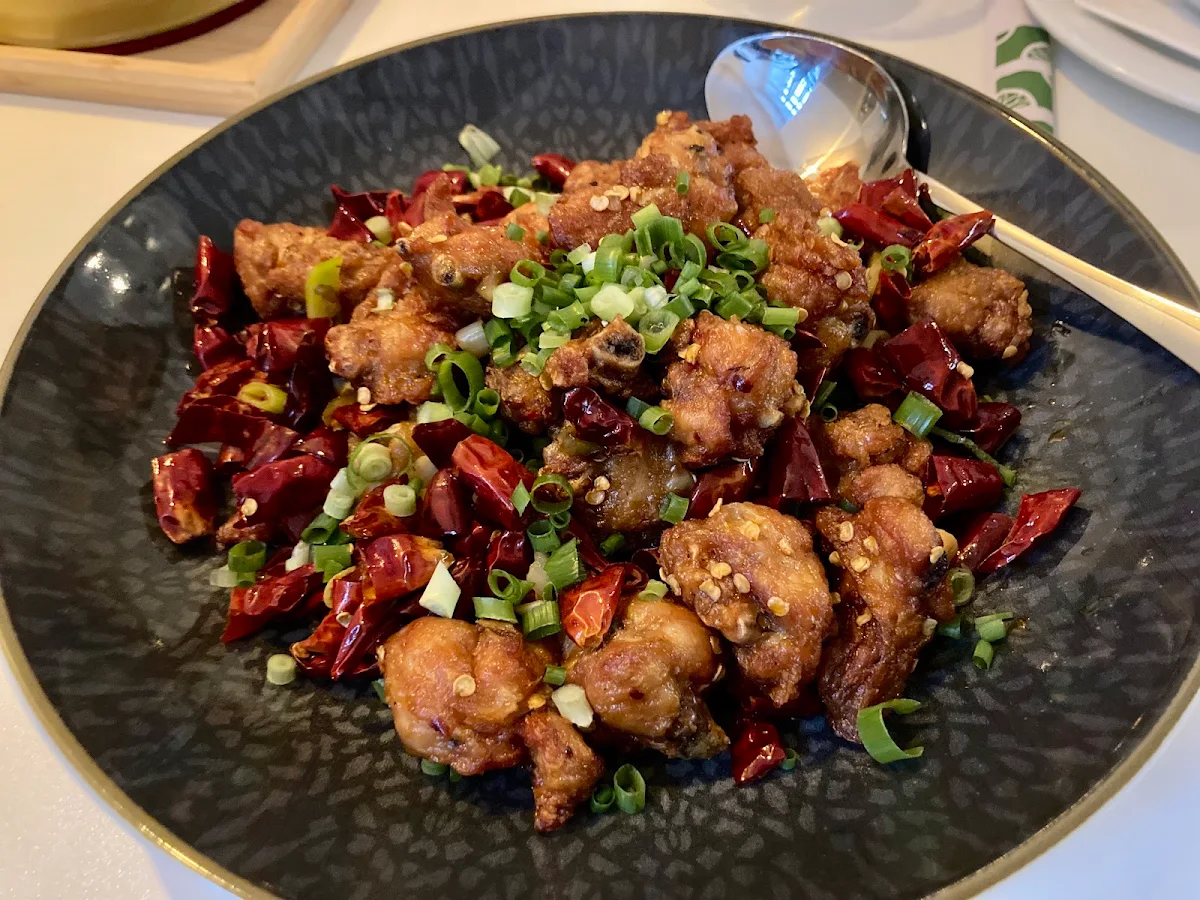 Crispy Chicken Ini Szechuan Style