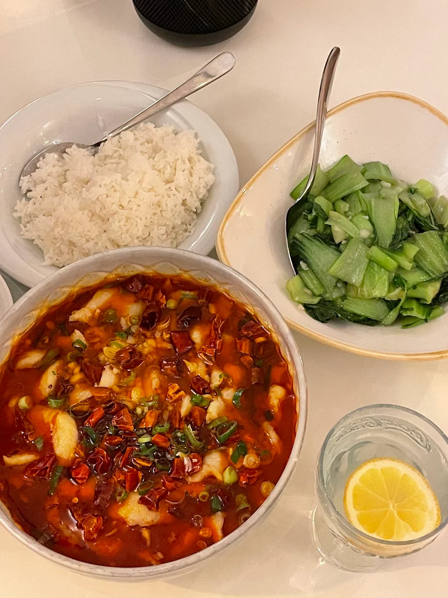 Fish in Szechuan Style