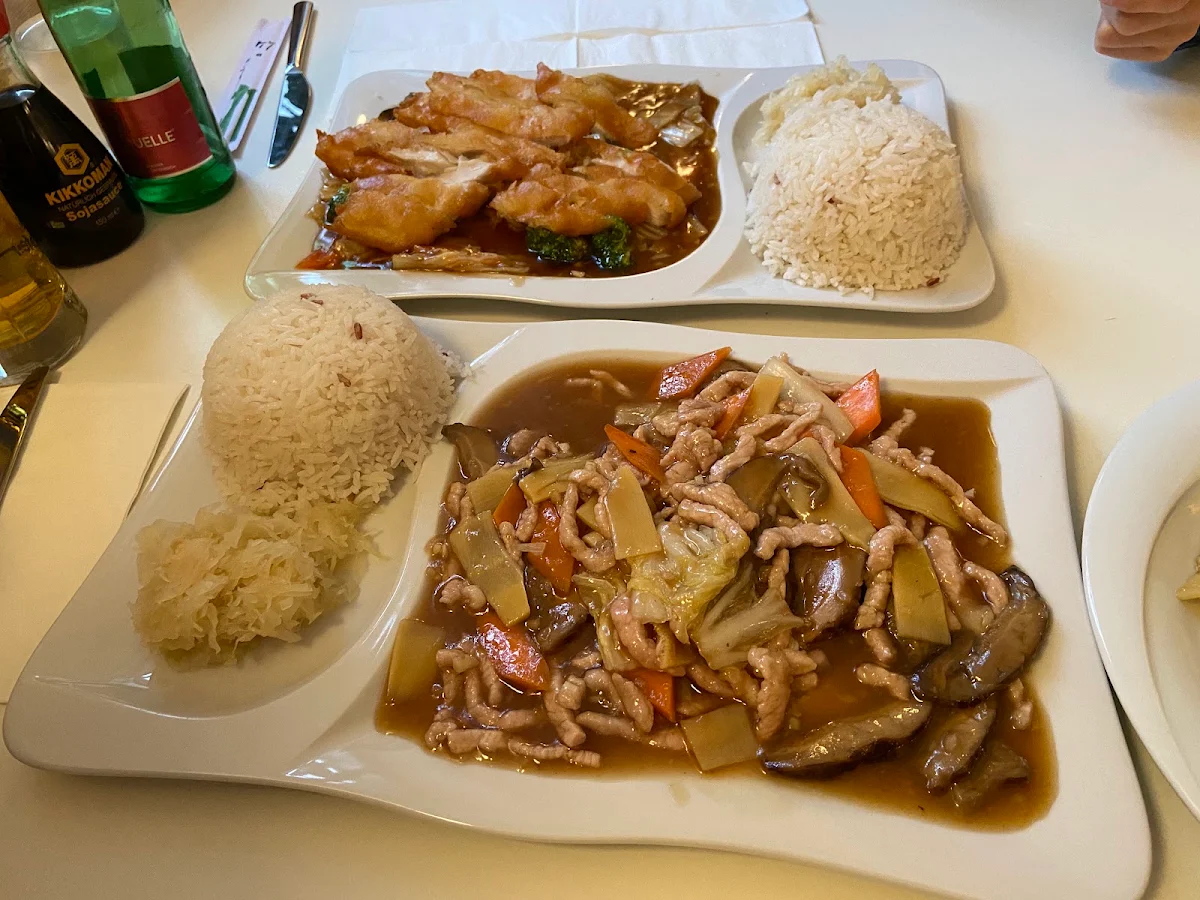 Hühnerfleisch Chop-suey