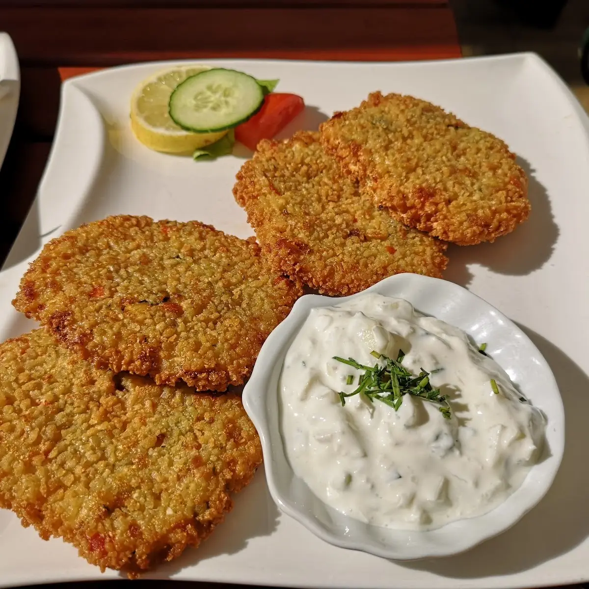 Gemüse Schnitzel