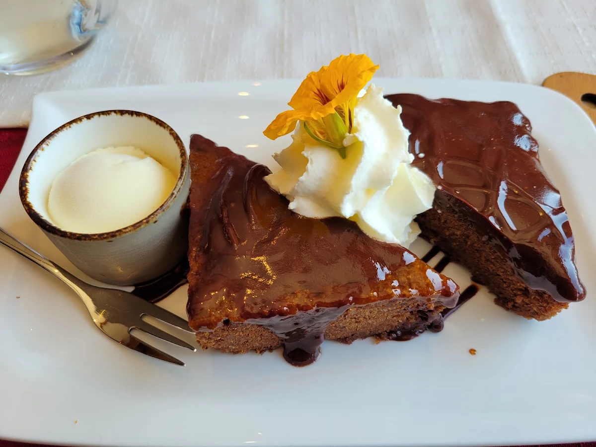 Warmer Schokokuchen Mit Vanilleeis