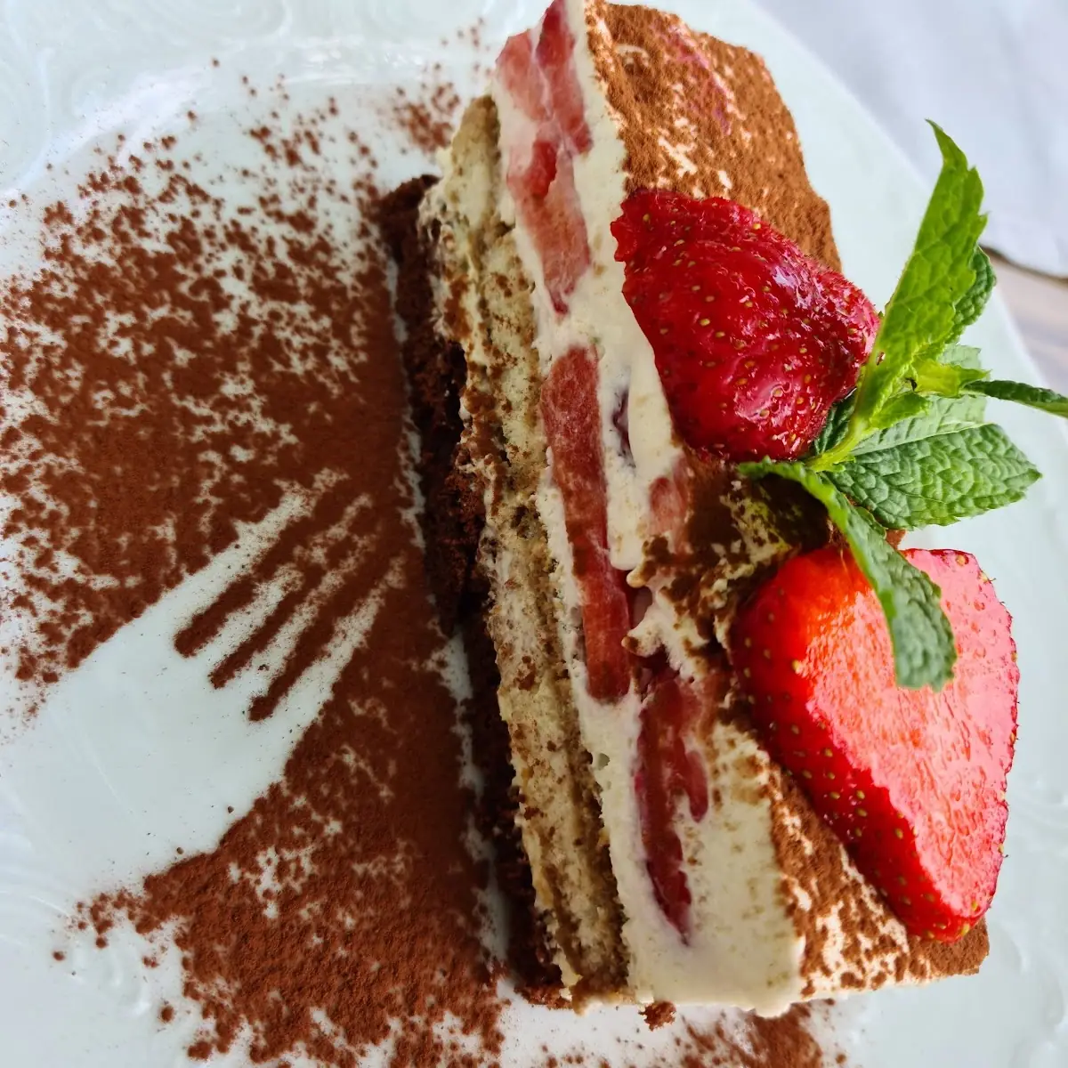 Erdbeer Tiramisu