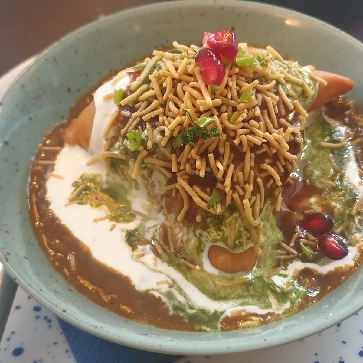 Samosa Chole Chaat