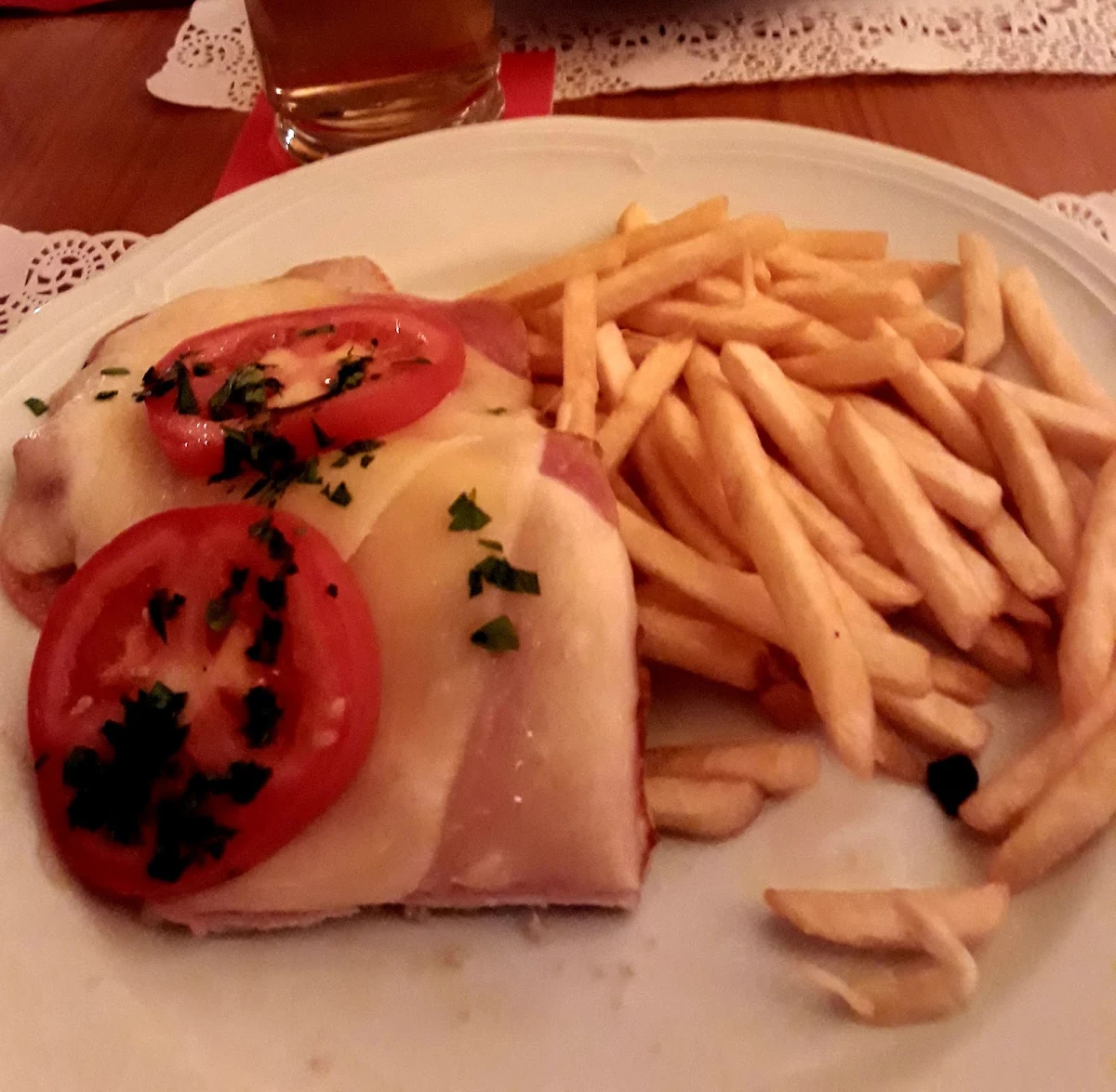 Schweinesteak Tessiner Art