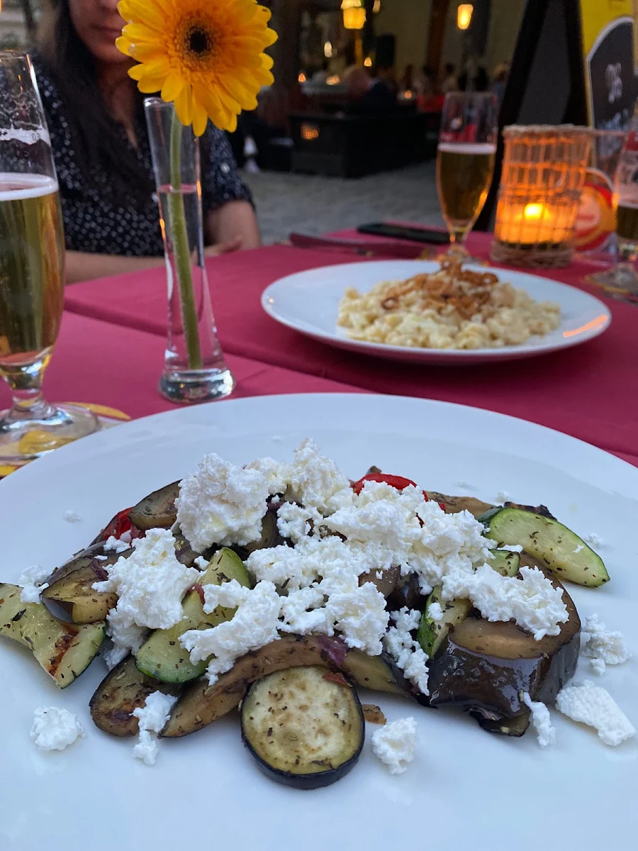 Verduras Con Queso