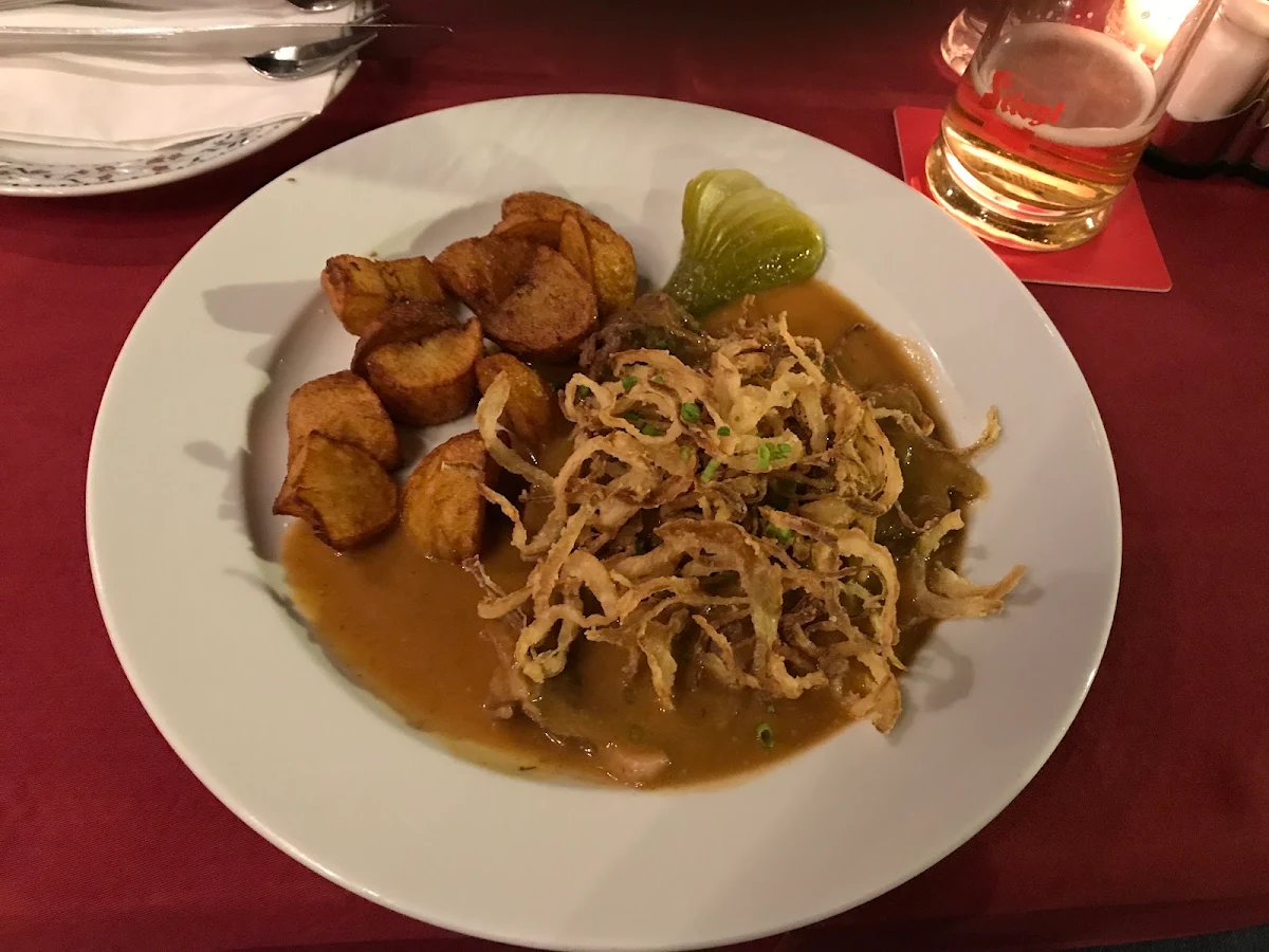 Zwiebelrostbraten