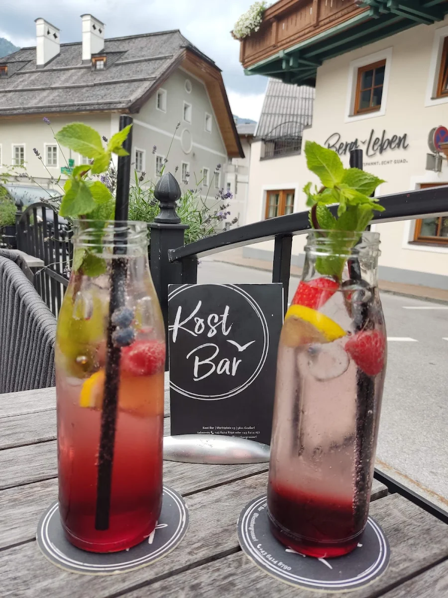 Hausgemachte Erdbeer- Limonade