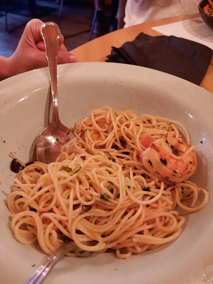 Spaghetti Mit Scampis
