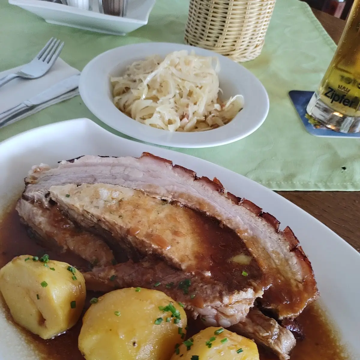 Gefüllter Bauch