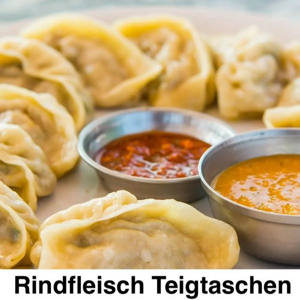 Gebratene Teigtaschen