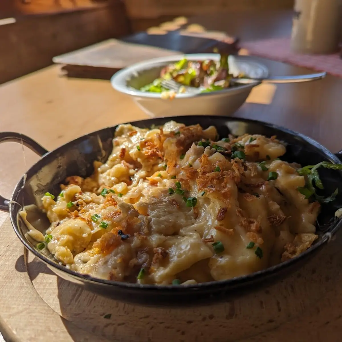 Kasnocken Mit Bierkäse