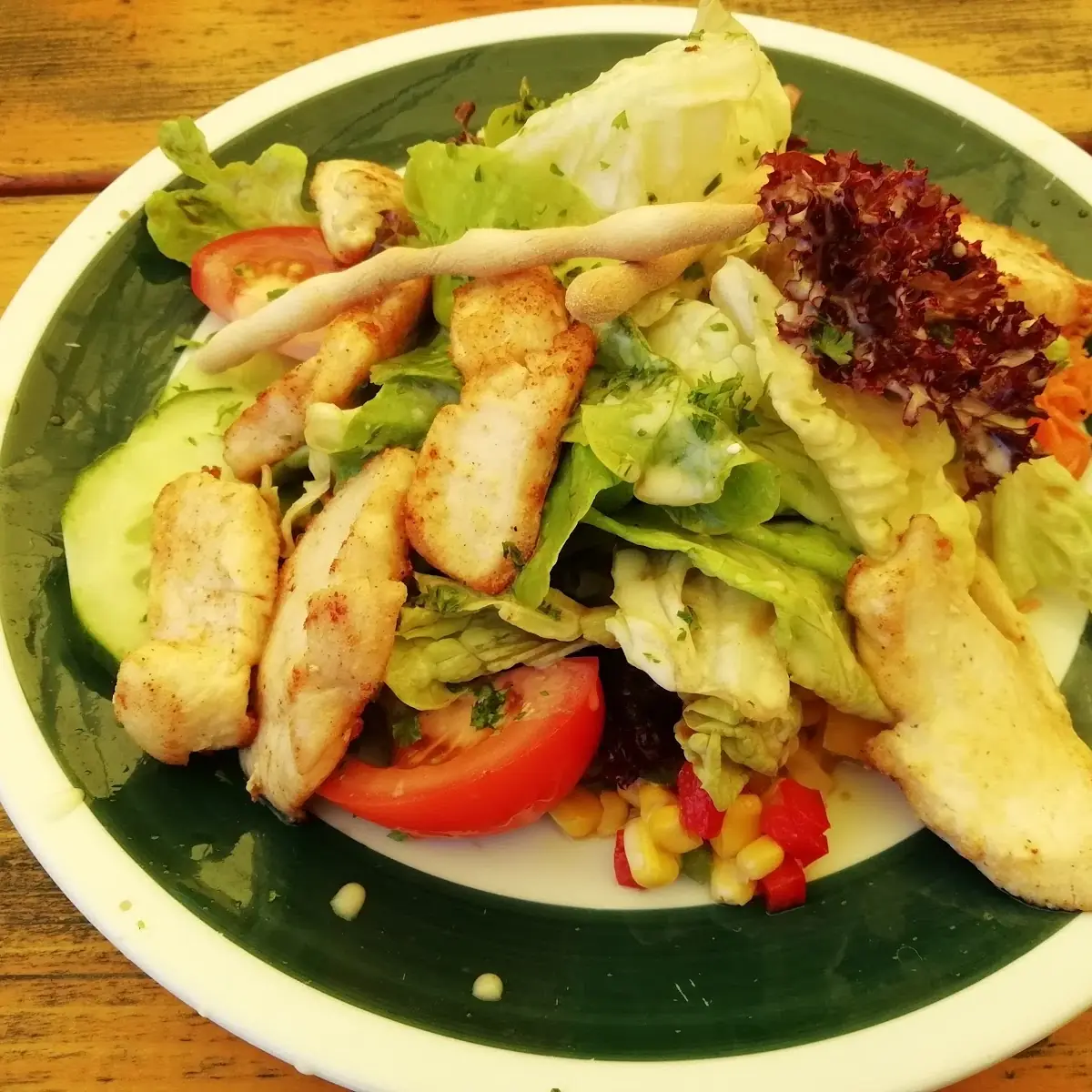 Salat Mit Putenbrustfilet