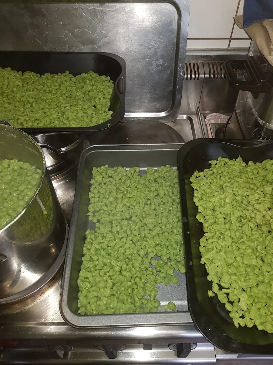 Spinatspätzle