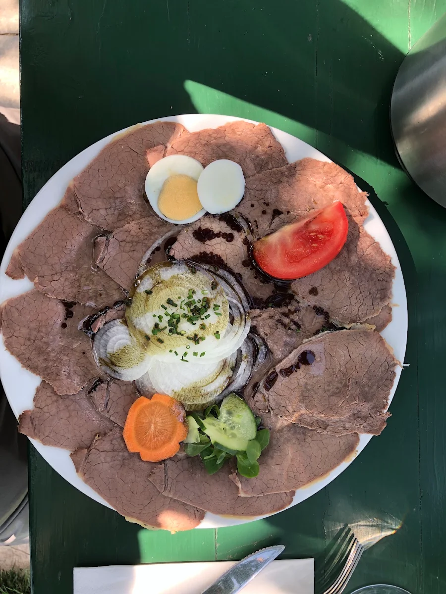 Saures Rindfleisch Mit Kernöl