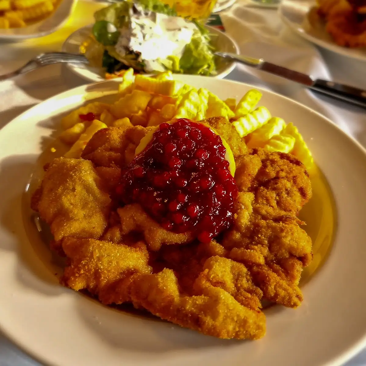Schnitzel Mit Pommes