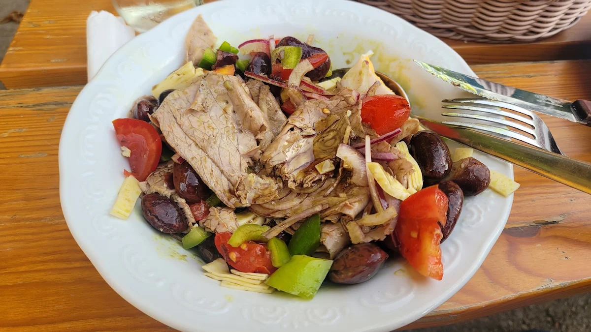 Bauer Salat Mir Rind Fleisch