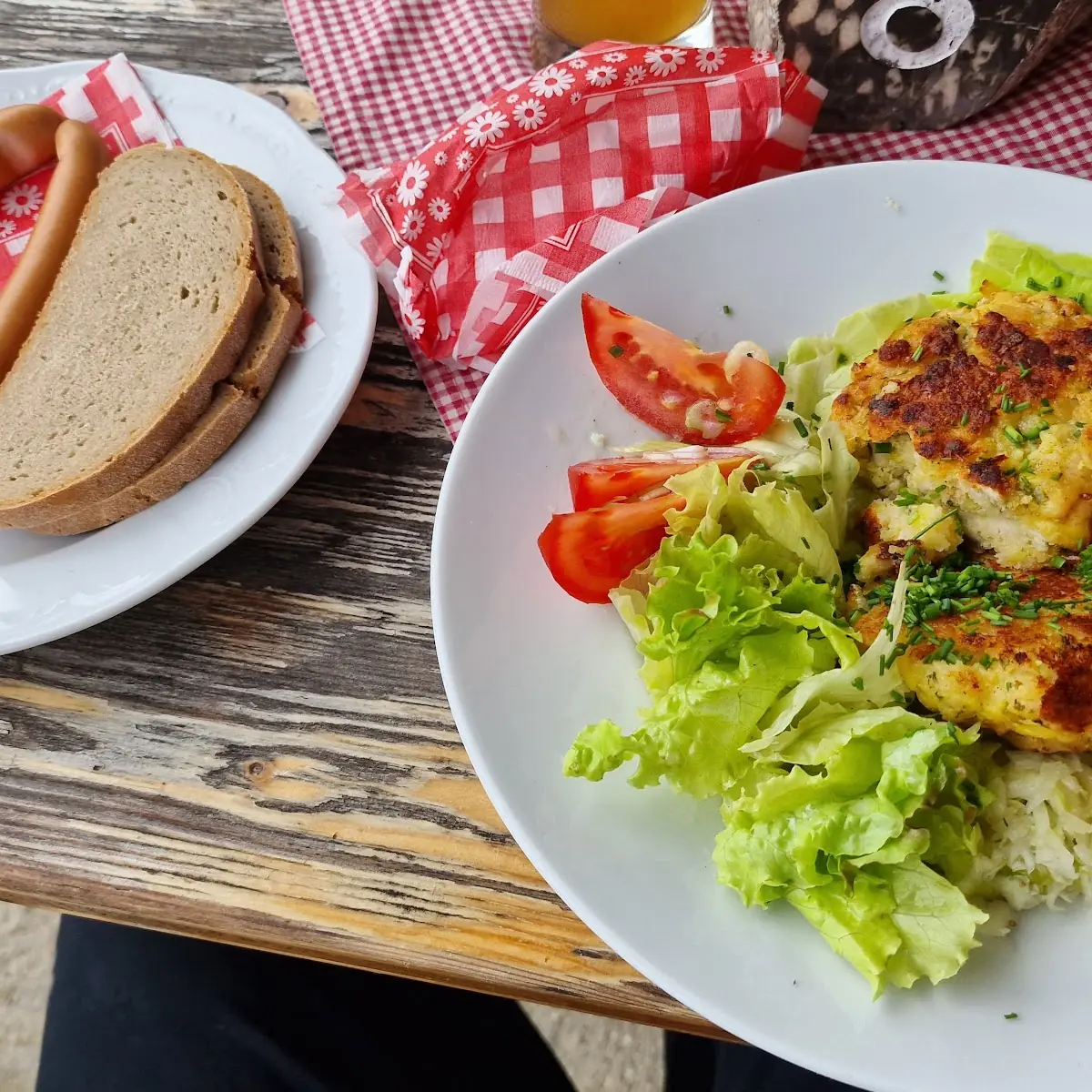 Pressknödel Mit Salat