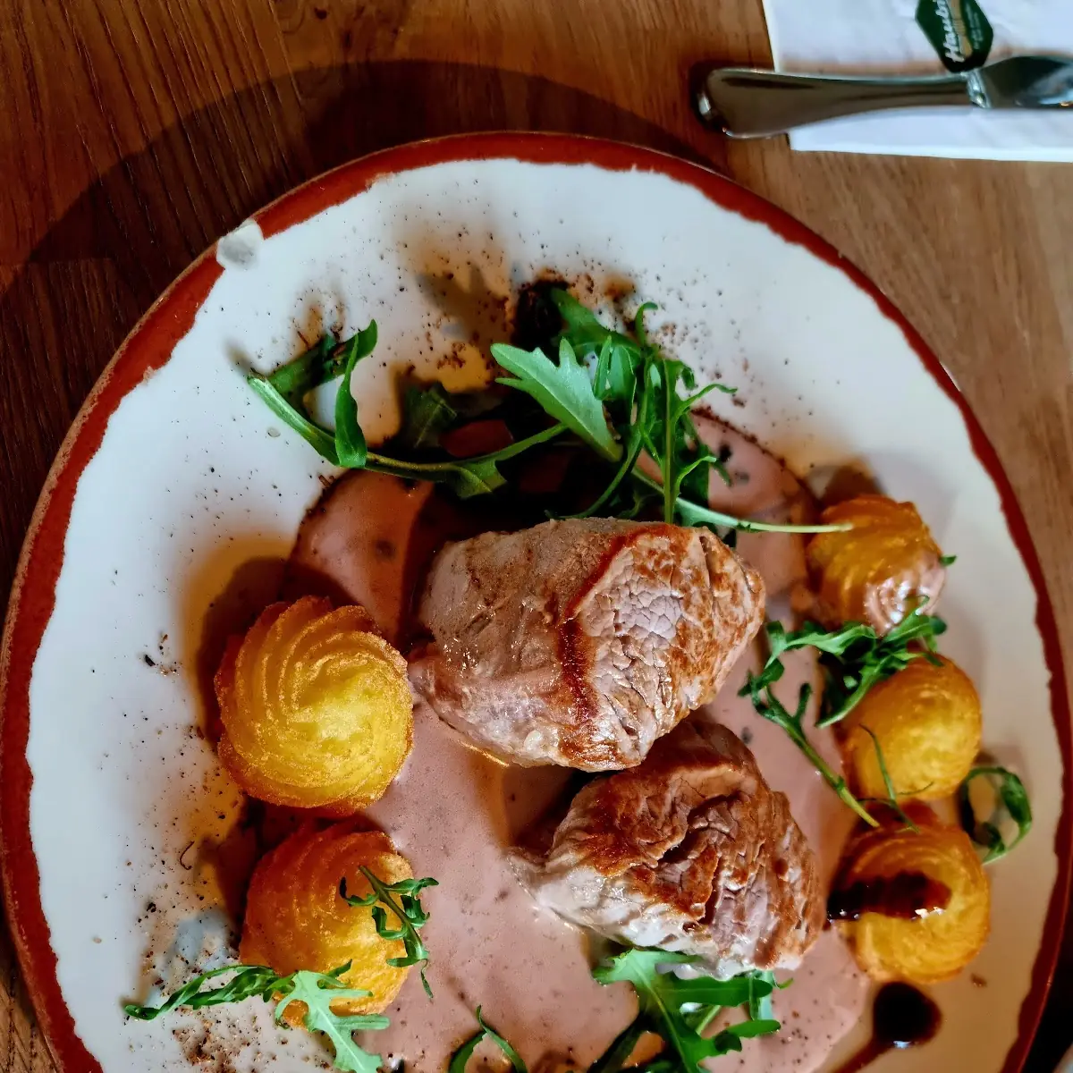 Schweinelende Mit Pfeffersosse