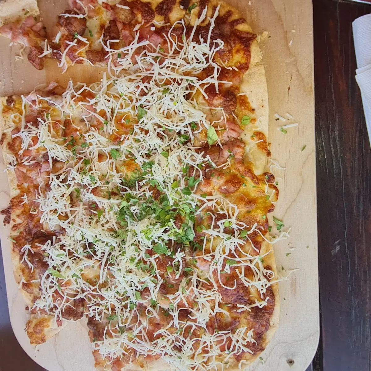 Flammkuchen Rustikal Für Zwei