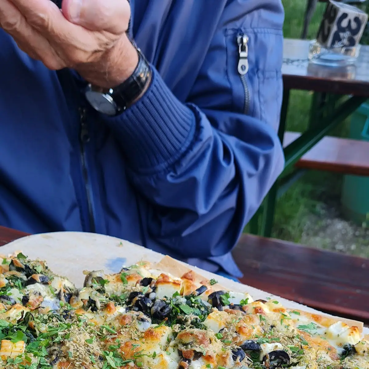 Griechischer Flammkuchen Sehr Sehr Gut