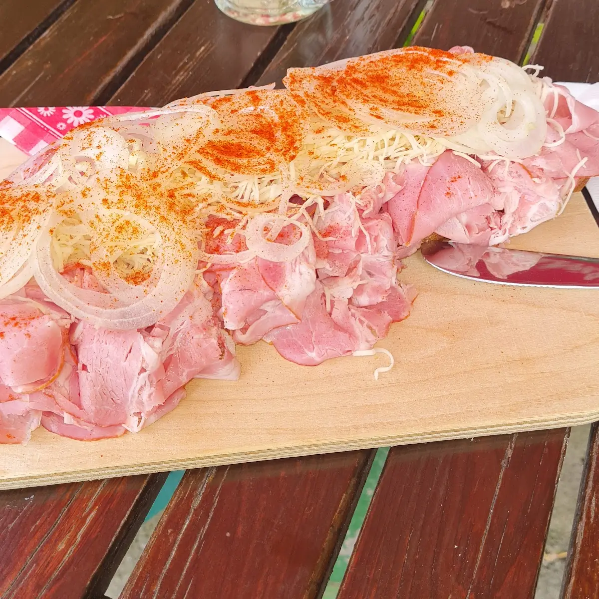 Schickenbrot Mit Viel Krenn