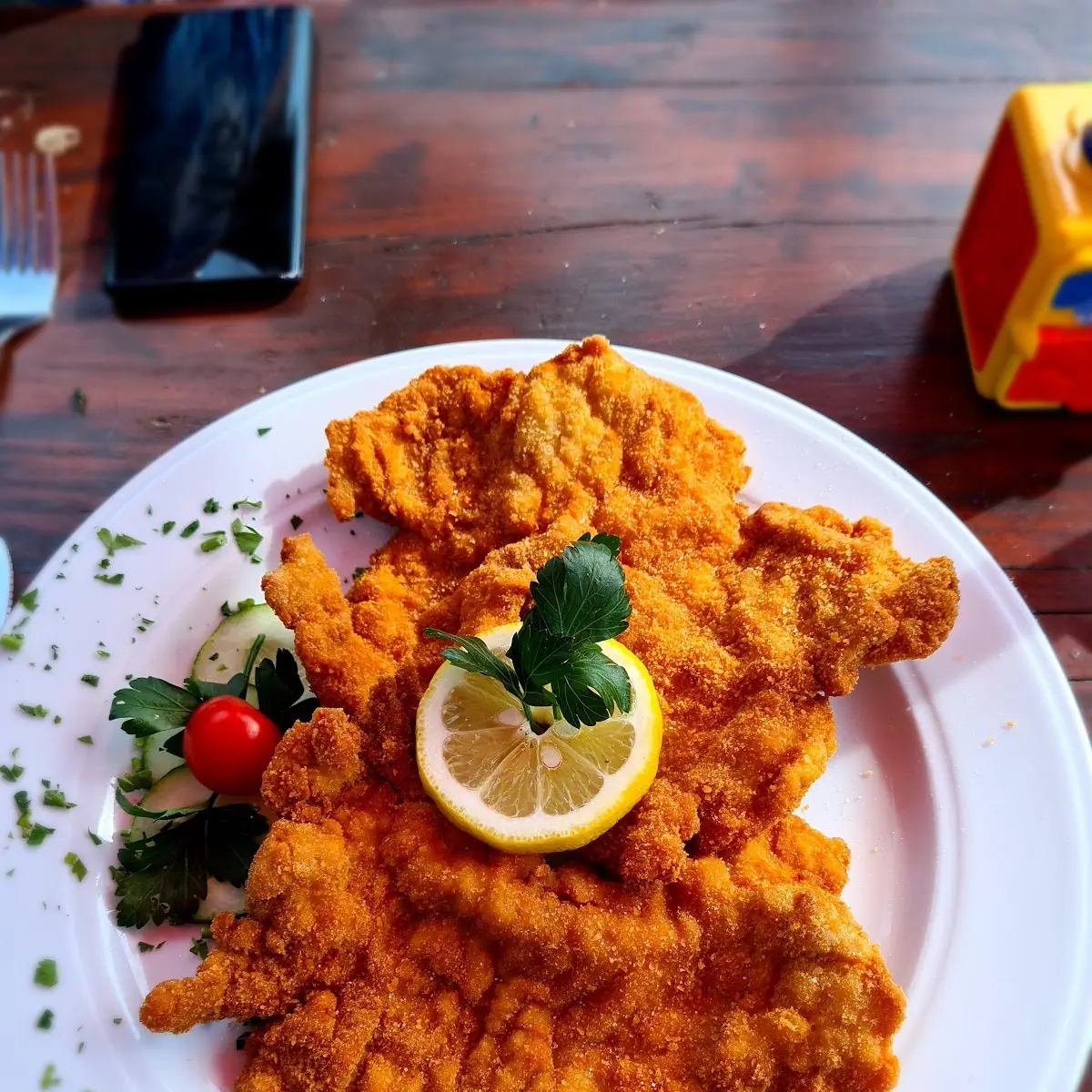 Schweineschnitzel Mit Kartoffelsalat