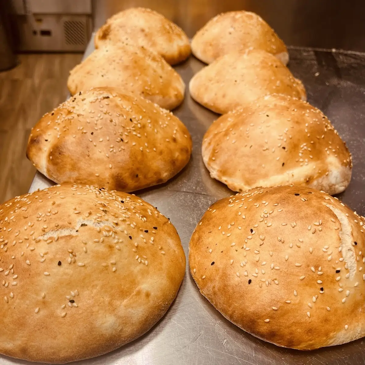 Hausgemachte Kebab Brot