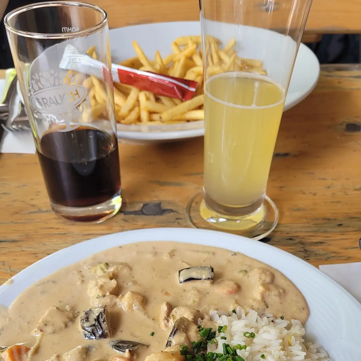 Geschnetzeltes Mit Reis