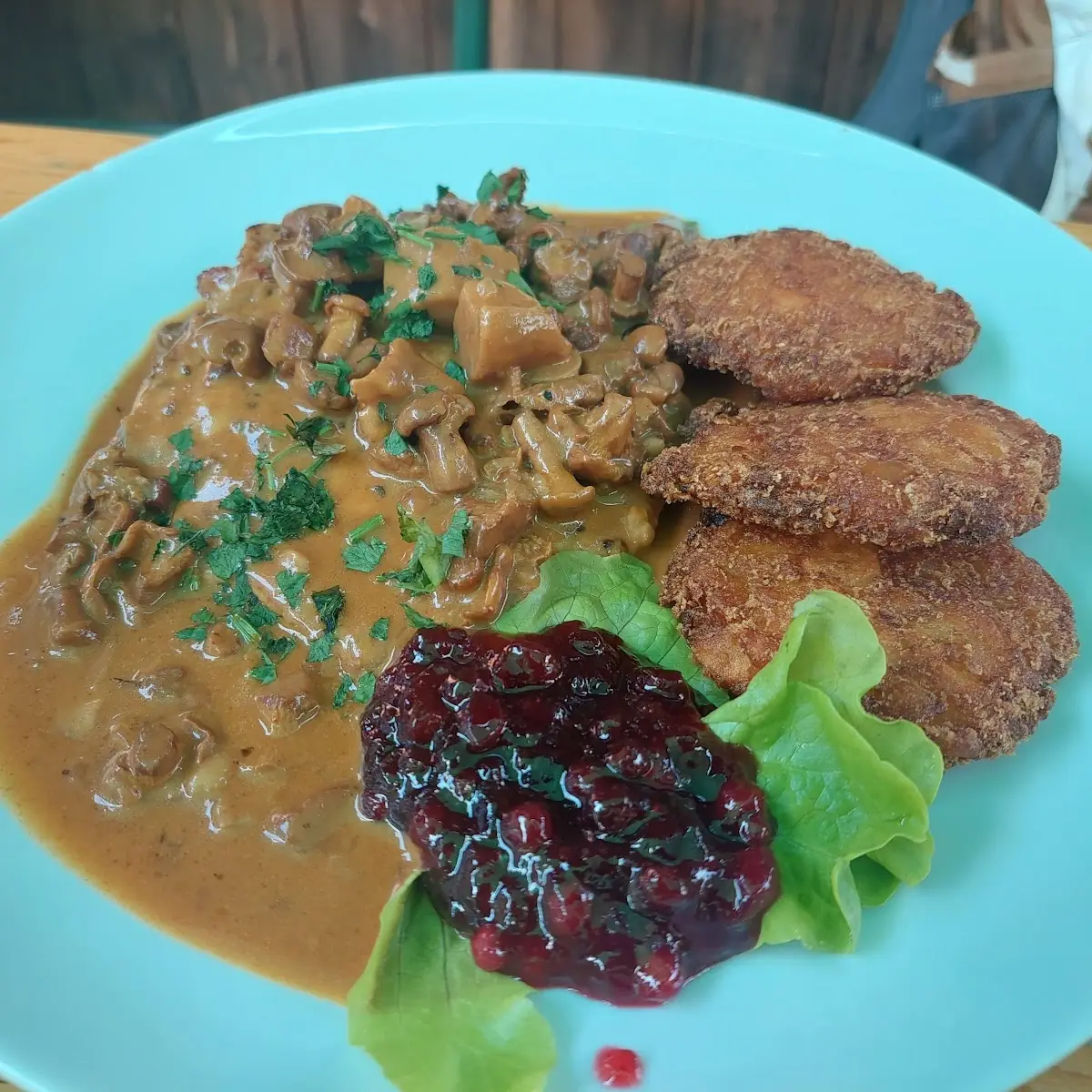 Schwammerlgulasch