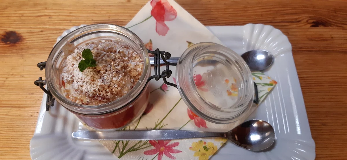 Erdbeerknödel Im Glas