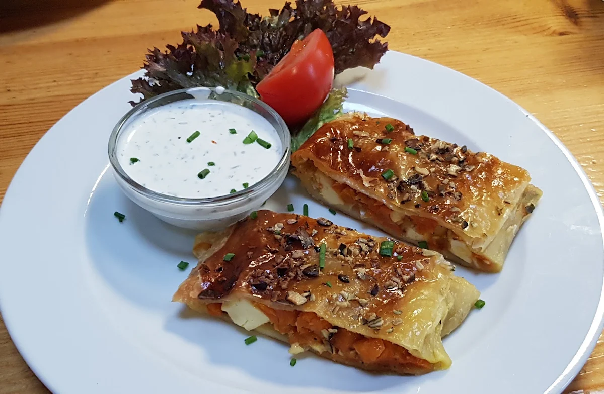 Kürbisstrudel