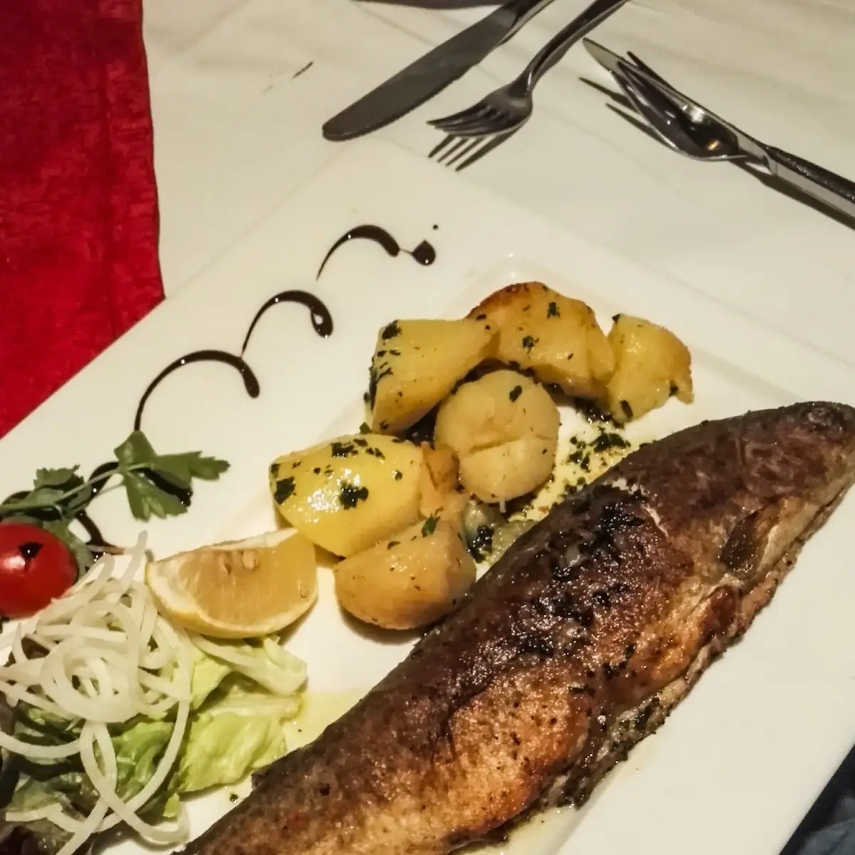 Forelle Vom Grill