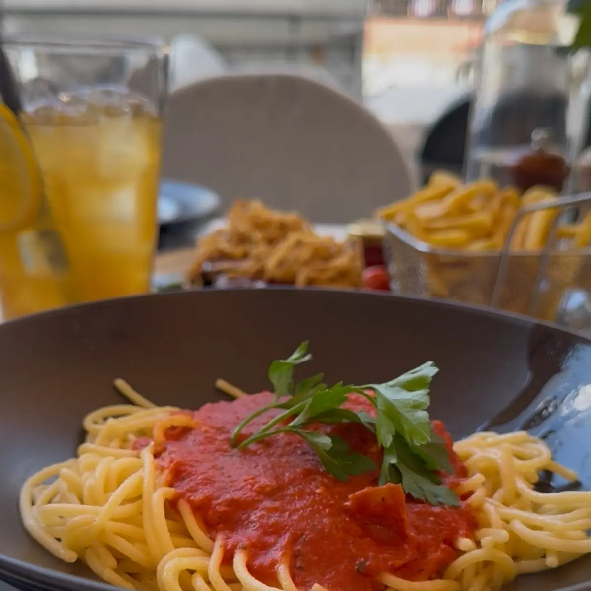 Spaghetti Mit Tomatensauce