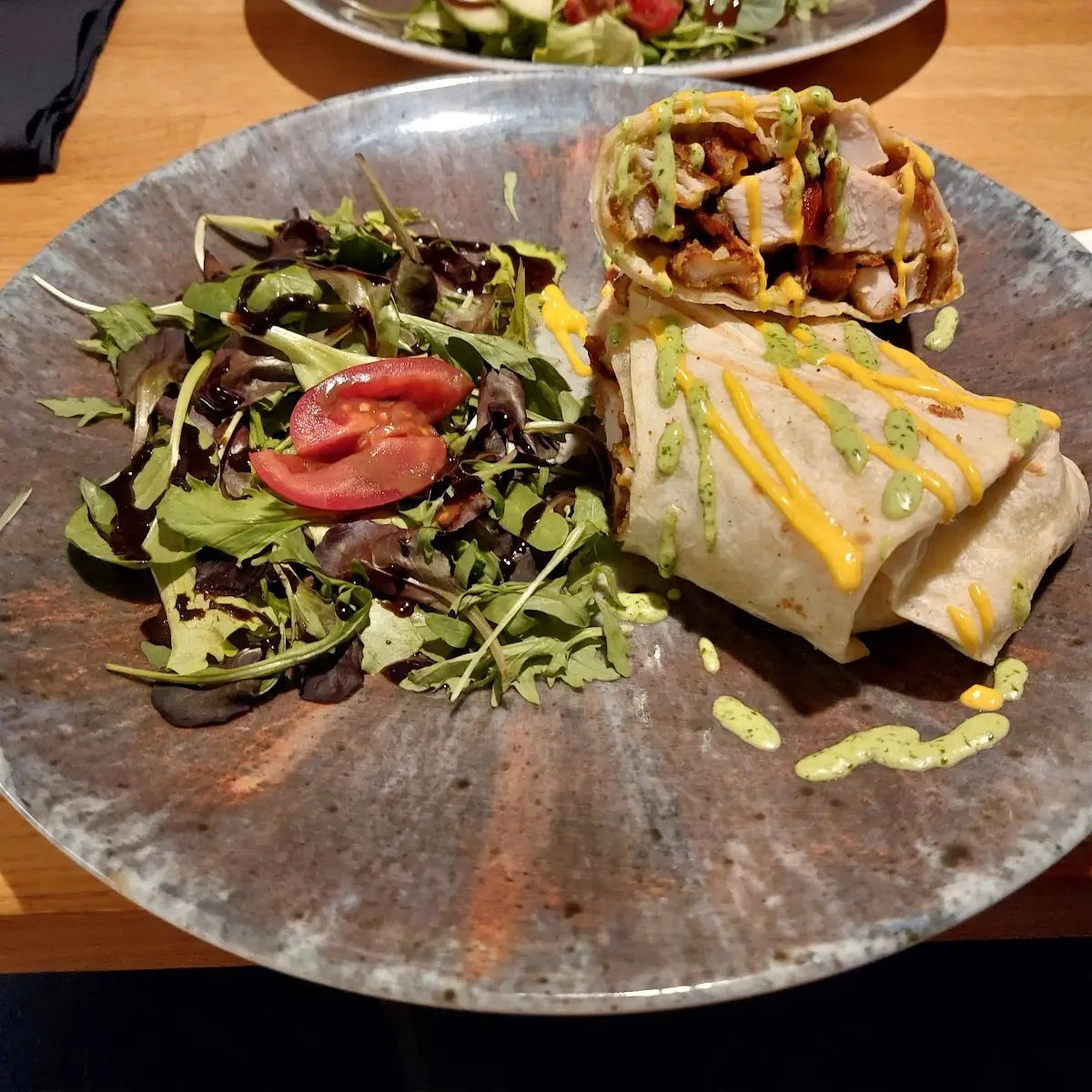 Crispy Chicken Burrito