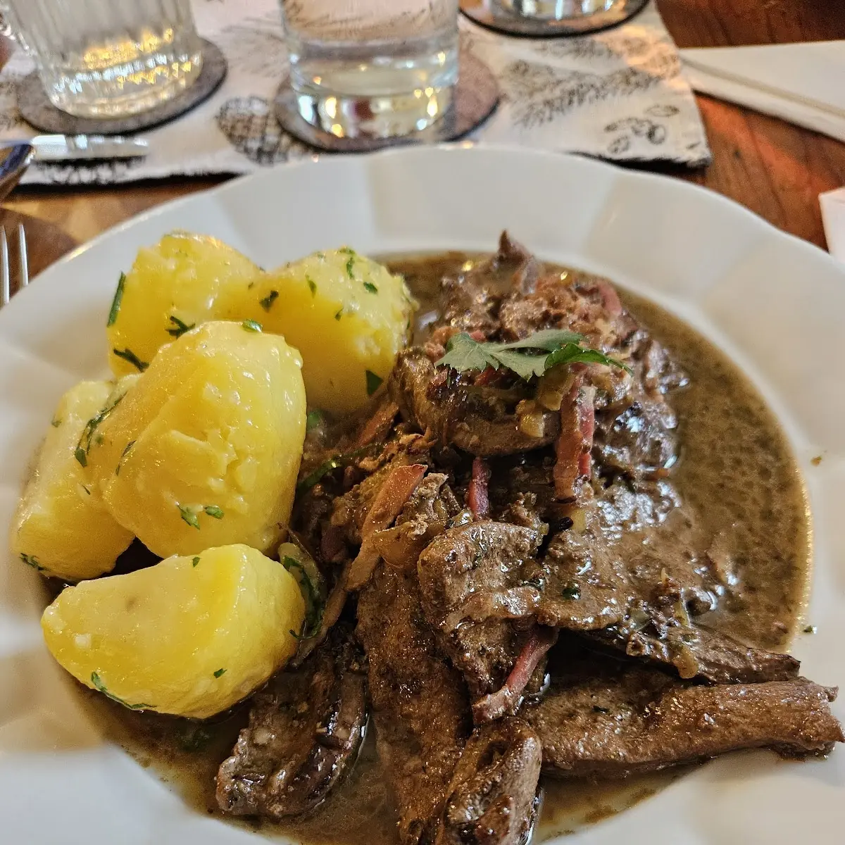 Geröstete Leber