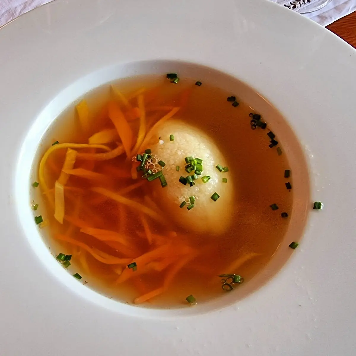 Griessnockerlsuppe