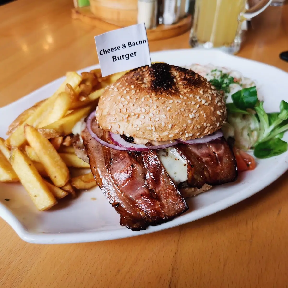 Cheese & Bacon Burger