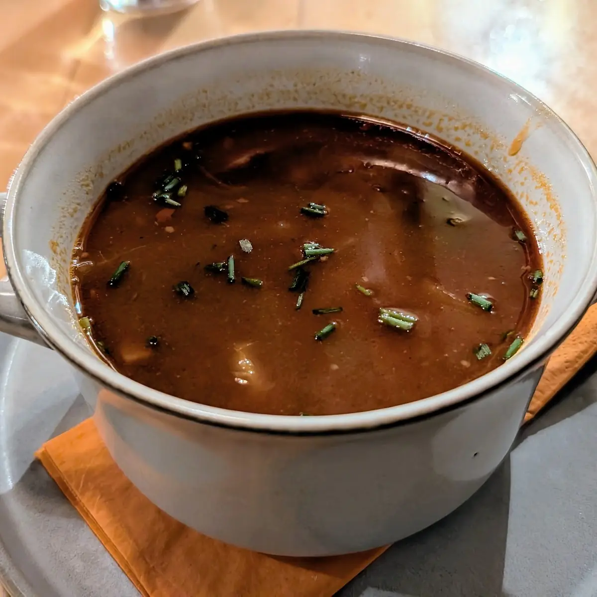 Mexikanische Bohnensuppe