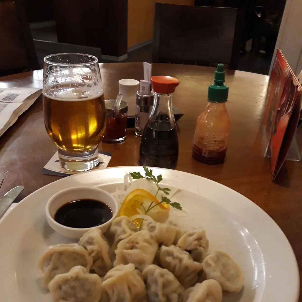 Gyozu Teigtaschen Gefüllt