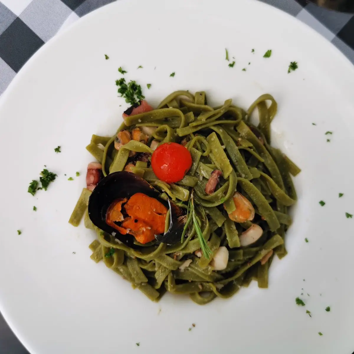 Tagliatelle Meeresfrüchte
