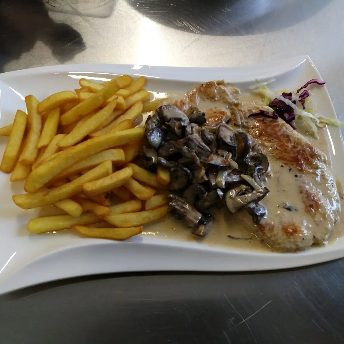 Champignonschnitzel