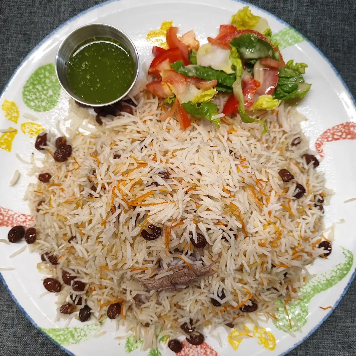 Kabuli Pulao Lamb