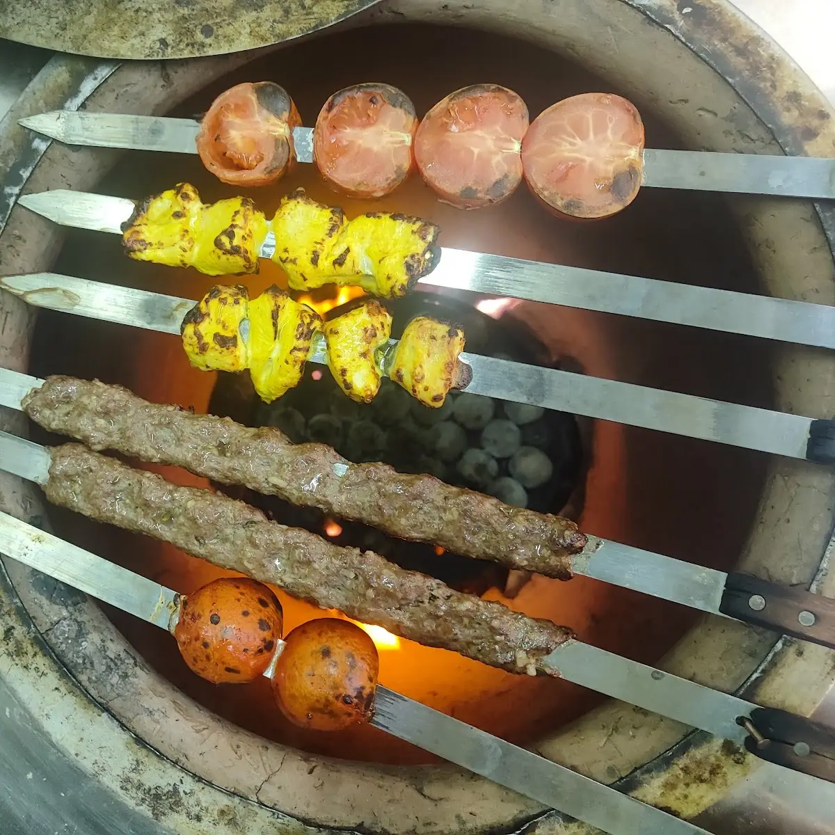 Kubideh-spieß