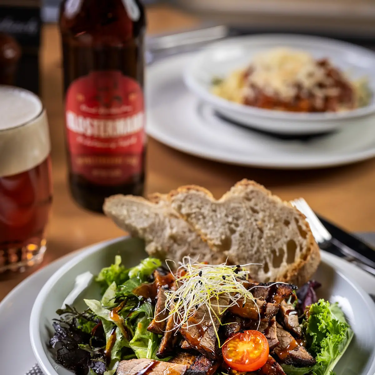 BBQ Rostbraten Salat