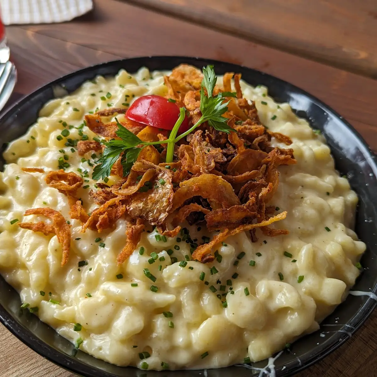 Berühmten Käsespätzle