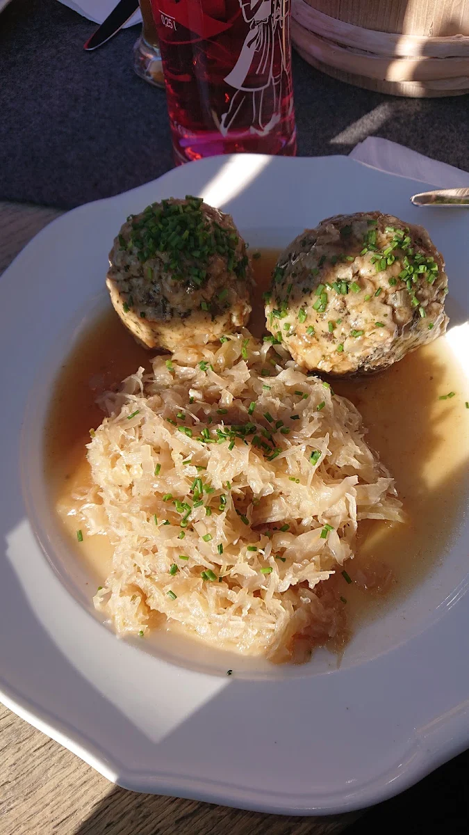 Speckknödel Mit Kraut