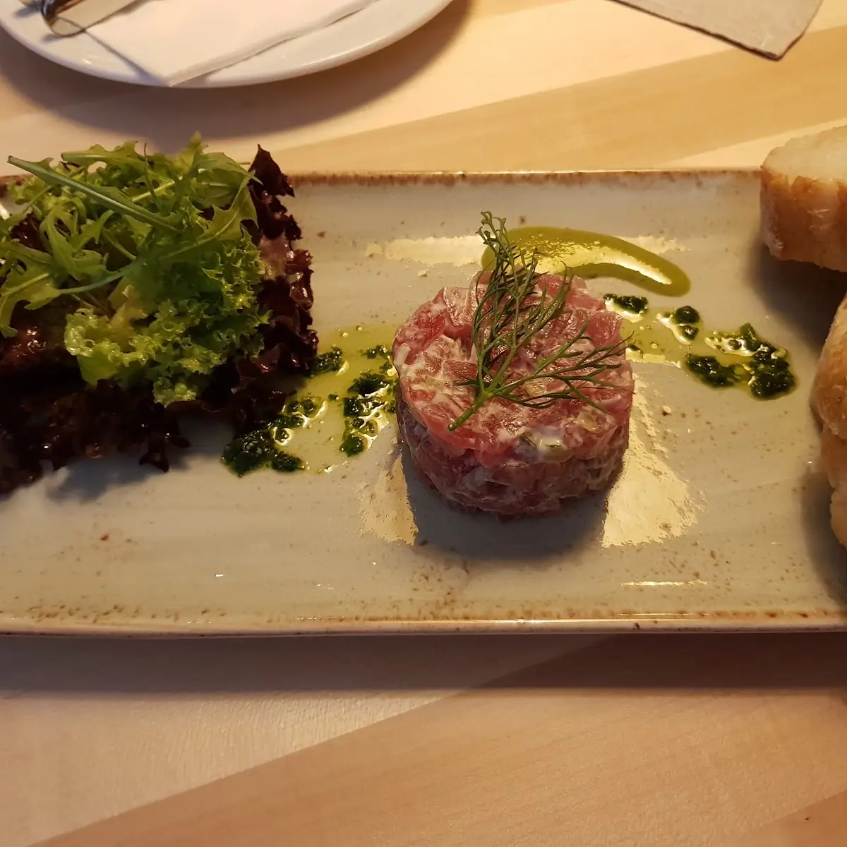 Tatar Vom Wildfang Thunfisch